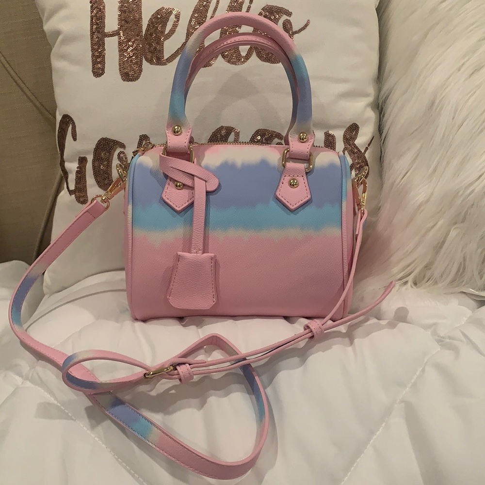 Beautiful unicorn multi colored crossbody bag - Picture 2 of 8